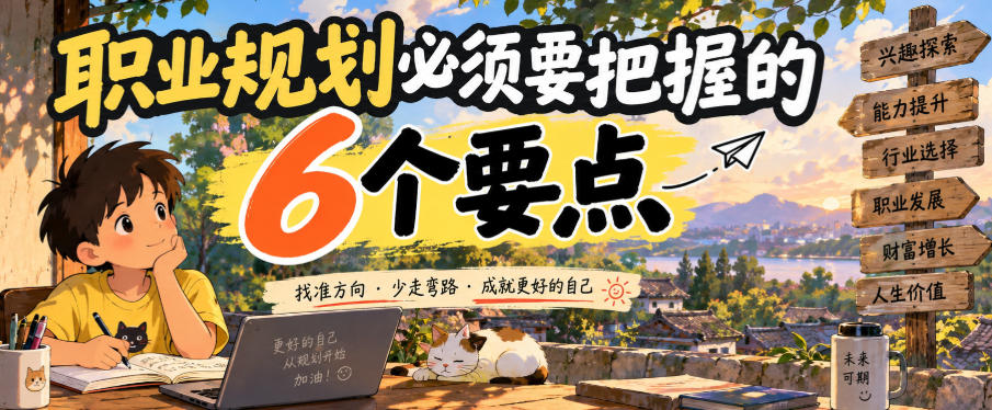 付费文章：职业规划必须要把握的6个要点-MFXUI中国站