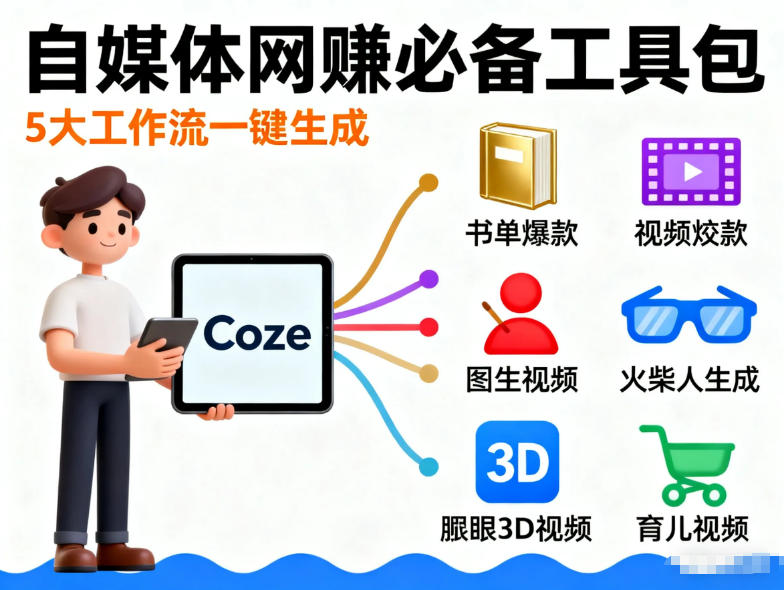 Coze工作流合集，内容一共100份左右，内容丰富，可以提供工作效率-MFXUI中国站