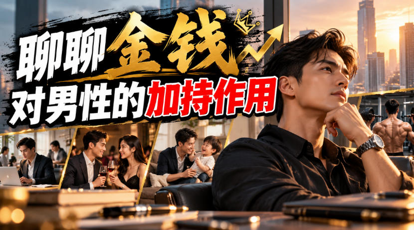 某公众号付费文章：聊聊金钱对男性的加持作用-MFXUI中国站