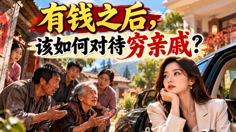某公众号付费文章：有钱之后，该如何对待穷亲戚？-MFXUI中国站