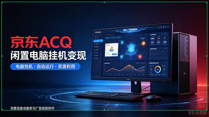 京东ACQ是什么？闲置电脑挂机采集项目拆解-MFXUI中国站