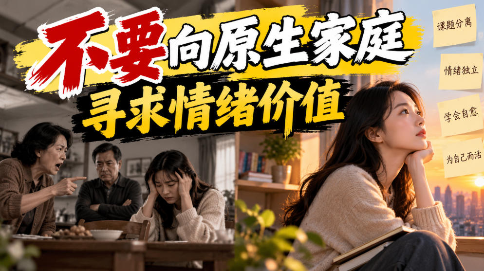 某公众号付费文章：不要向原生家庭寻求情绪价值-MFXUI中国站